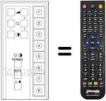 Replacement remote control TELEMASTER 8