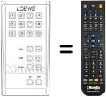 Replacement remote control TELEOPTIMAT 8