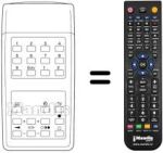 Replacement remote control TELEPROCESSOR