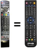 Replacement remote control National TH-50PX70E
