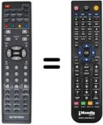 Replacement remote control United LTW 22X94 DB