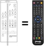 Replacement remote control TLC 331