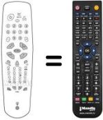 Replacement remote control 8210 000 45003