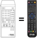 Replacement remote control TNQ 8E 0409
