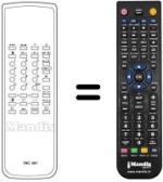 Replacement remote control TRC 001