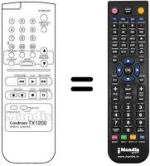 Replacement remote control TX 1200