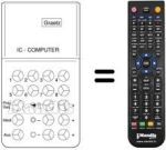 Replacement remote control UFB 3