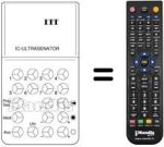 Replacement remote control UFB 3 U