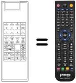 Replacement remote control UNIVERSUM 56520965