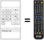 Replacement remote control TP 390