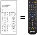 Replacement remote control UNIVERSUM 9589672