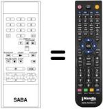 Replacement remote control V 1205 K