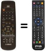 Replacement remote control V756260