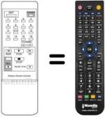 Replacement remote control VXL 7