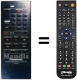 Replacement remote control VEQ 0499