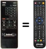 Replacement remote control National NV-G33