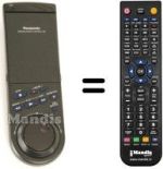 Replacement remote control National NV-FS200