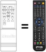 Replacement remote control Oceanic VR 7320