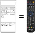 Replacement remote control VR 9601