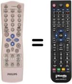 Replacement remote control Aristona VRQ 45