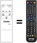 Replacement remote control VT-B1E