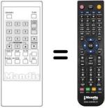 Replacement remote control Atlantic VTR 2011