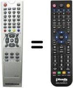 Replacement remote control United UTV 14X83 D (ver. 2)