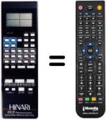 Replacement remote control VXL 10