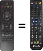 Replacement remote control Proline LD 2263 D2