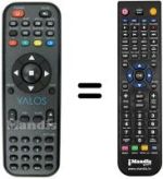 Replacement remote control KEYMAT YALOS