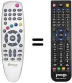 Replacement remote control 060508E