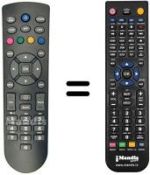 Replacement remote control Metronic 441634