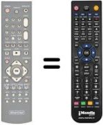 Replacement remote control Silvercrest KH 6510