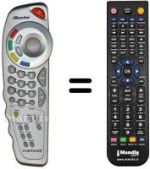 Replacement remote control MAESTRO MAESTRO 9000