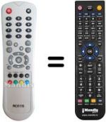 Replacement remote control Medion MD 24242