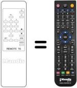 Replacement remote control Boca STR 5003