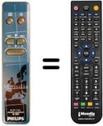 Replacement remote control Aristona SCC 224