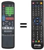 Replacement remote control MAESTRO SR 7000 MKII