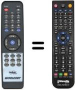 Replacement remote control MAESTRO STAR 2000