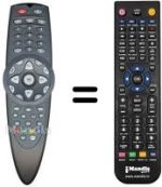 Replacement remote control COBRA TF 5400 PVR