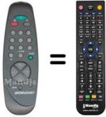 Replacement remote control MAESTRO WS 55