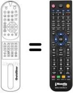 Replacement remote control LG 105-224V