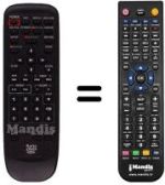 Replacement remote control REMCON801