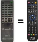 Replacement remote control RM694