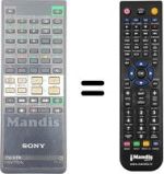 Replacement remote control Sony 1-465-783-11