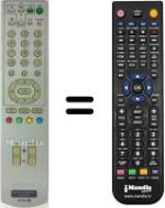 Replacement remote control Sony RM-X800
