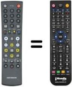 Replacement remote control Kathrein UFT171