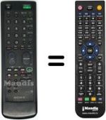 Replacement remote control Sony KV-M2101D