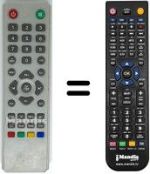 Replacement remote control DIUNAMAI MINIDECODER