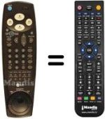 Replacement remote control REMCON1260